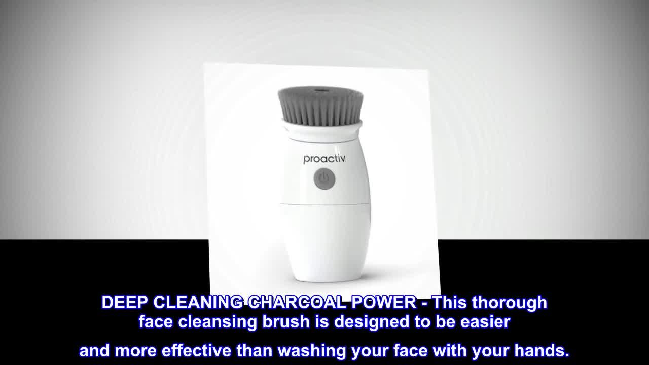 Close-up of the Proactiv Charcoal Cleansing Brush.