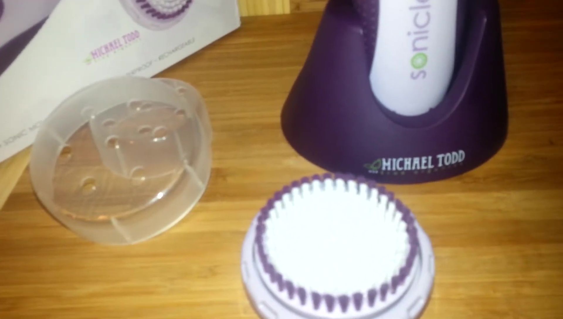 Discussion of the antimicrobial brush heads.