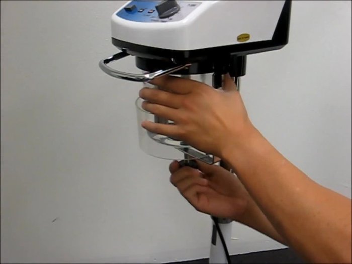 Clean the grommet with a little dish soap and tap water. Be gentle to avoid tearing the silicon.