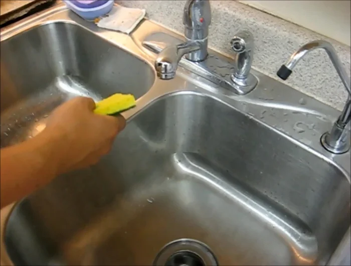 Clean the grommet with a little dish soap and tap water. Be gentle to avoid tearing the silicon.
