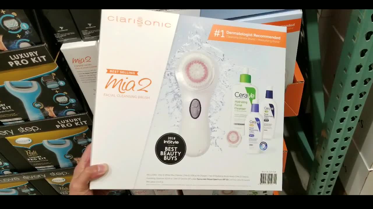 Costco display showing the Clarisonic Mia 2