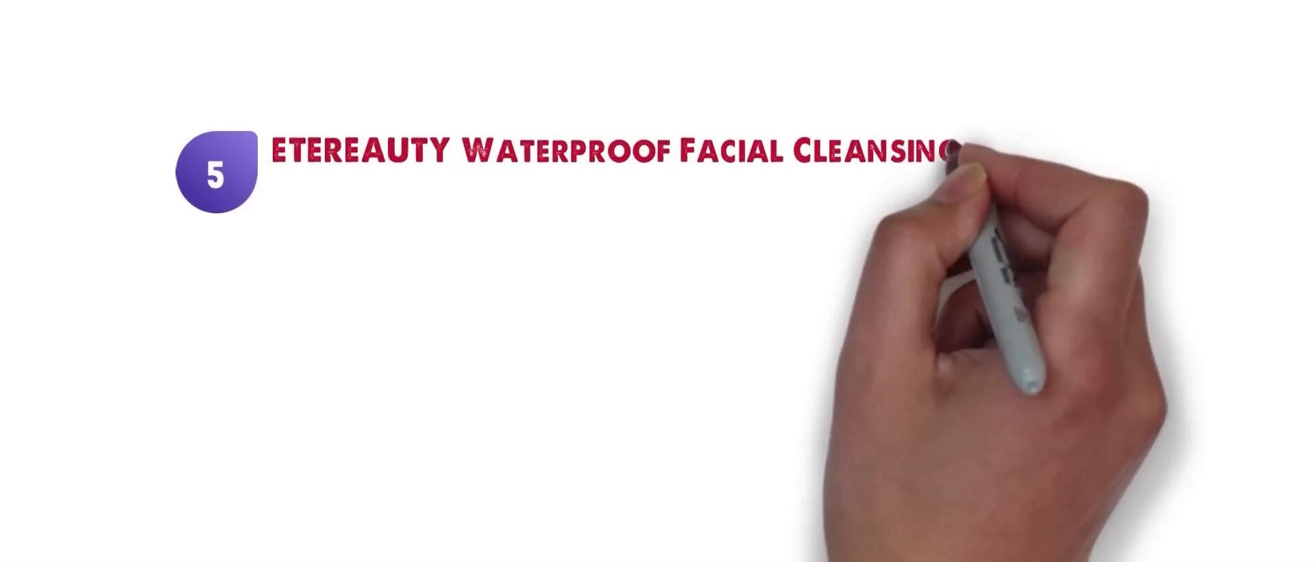 Eteri OD Waterproof Facial Cleansing Brush