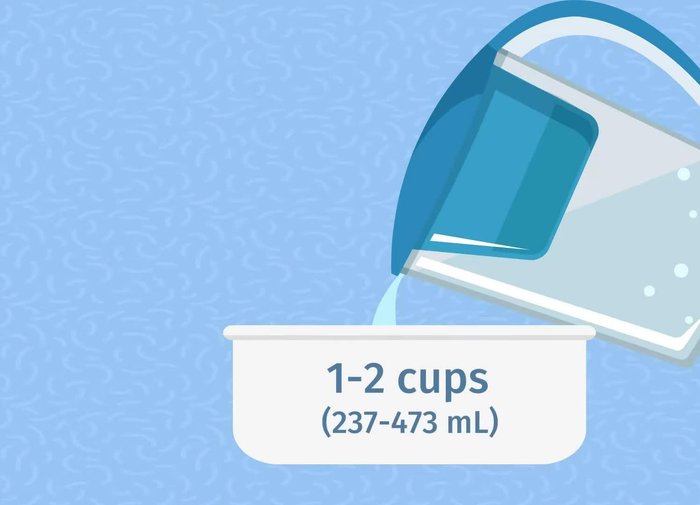 Add essential oils (optional): Add a few drops of your favorite essential oil to the water for aromatherapy benefits.