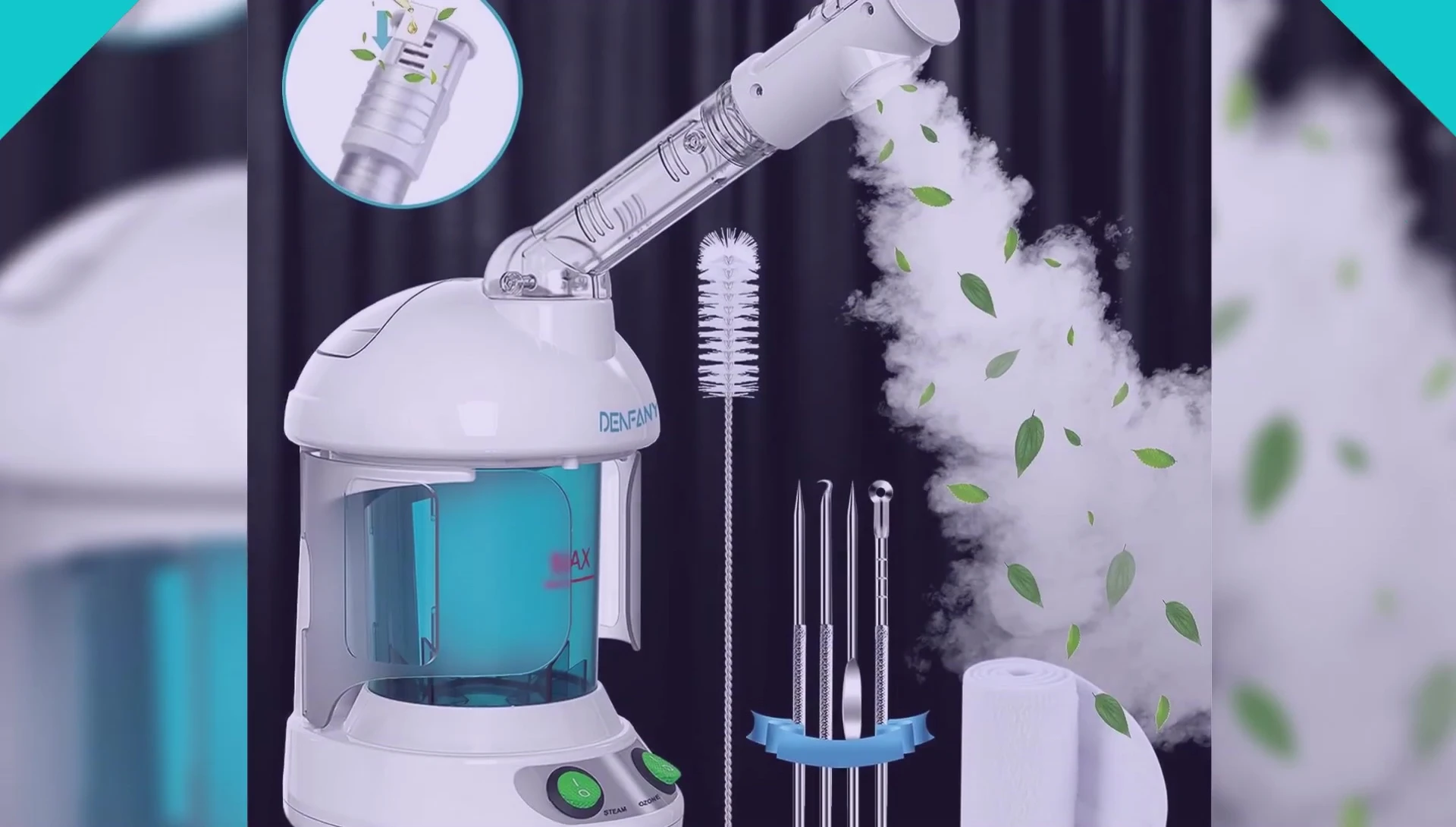 DNF NY Nano Ionic Facial Steamer