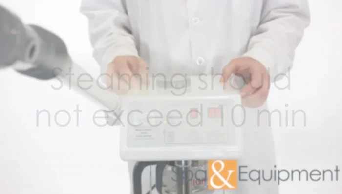 Do not exceed 10 minutes of steaming per client.