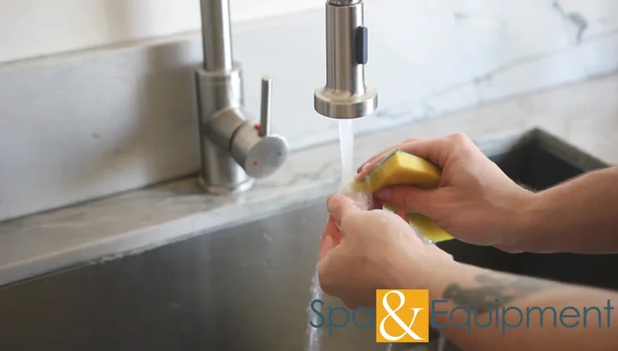 Clean the beaker and gasket with tap water and mild detergent; allow to air dry overnight.