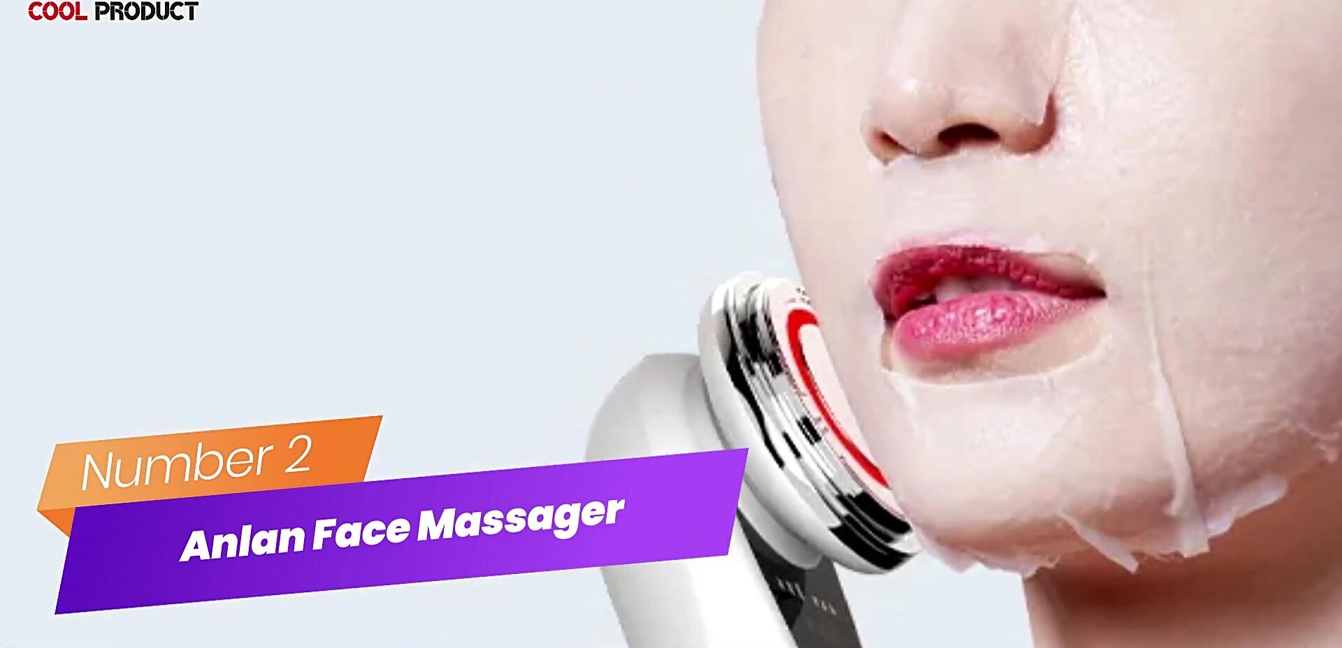 The Anlin Face Massager shown