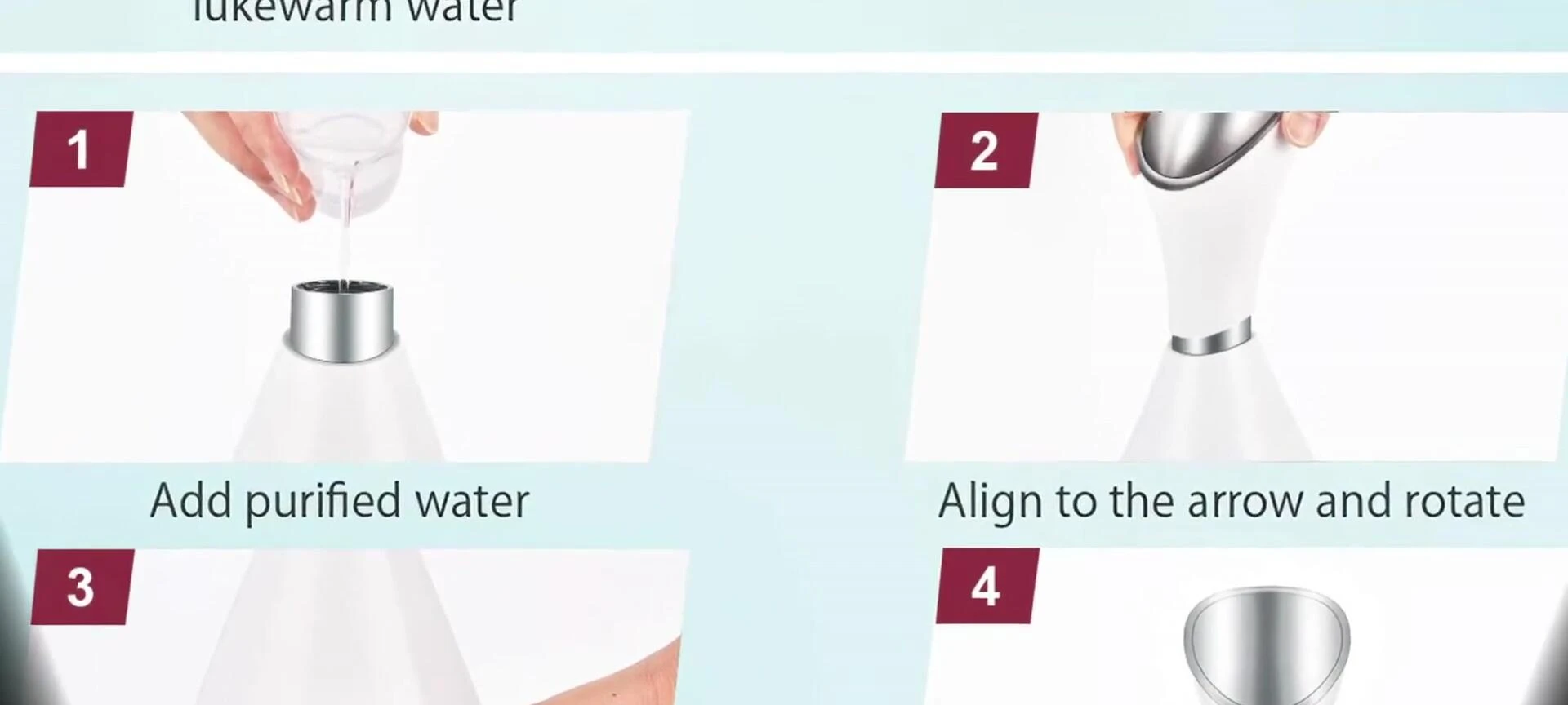 AMCONJURE Facial Steamer