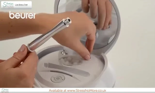 Selecting and attaching the treatment attachment.