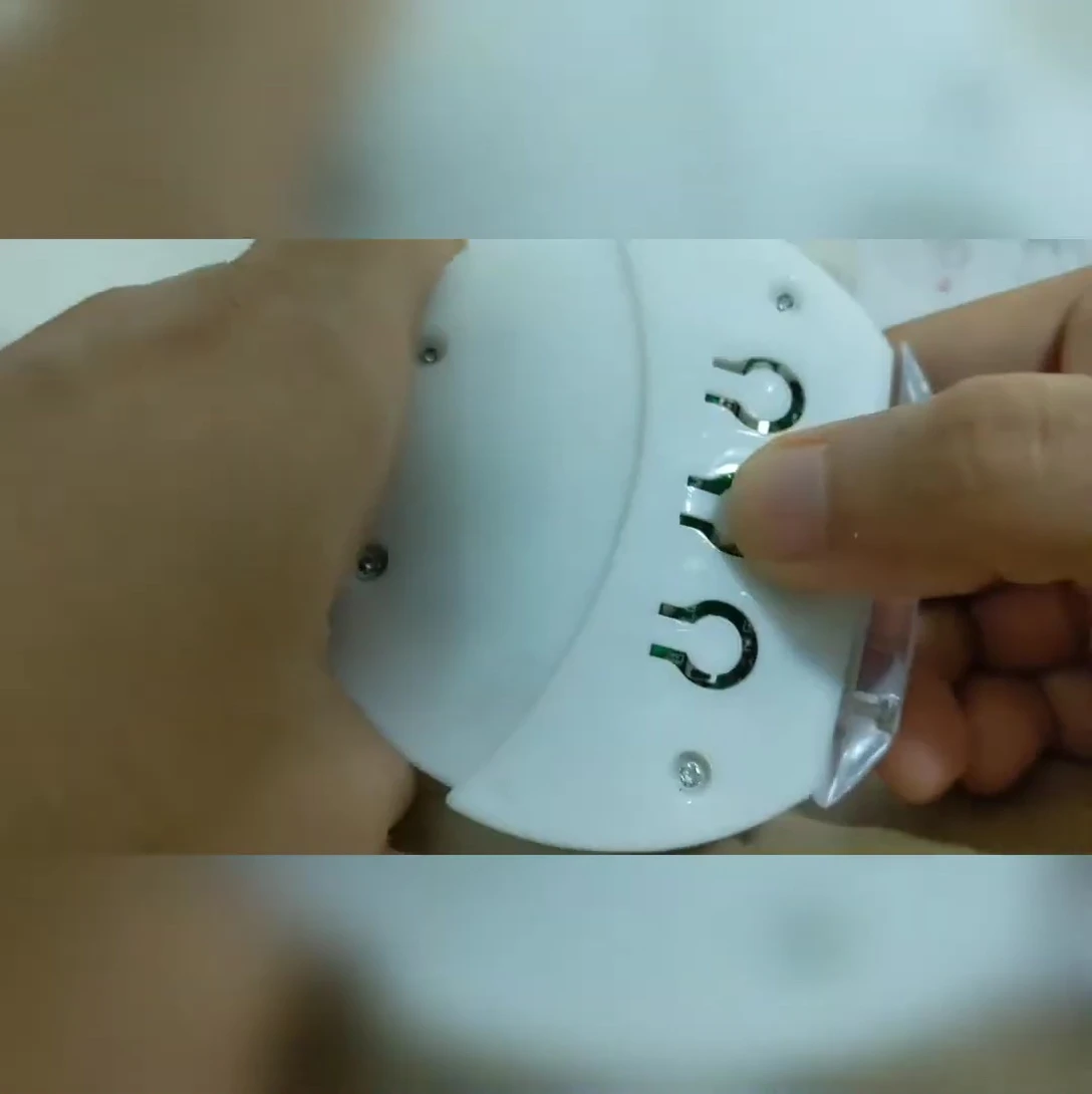 Image showing the buttons and potential entry points for water.