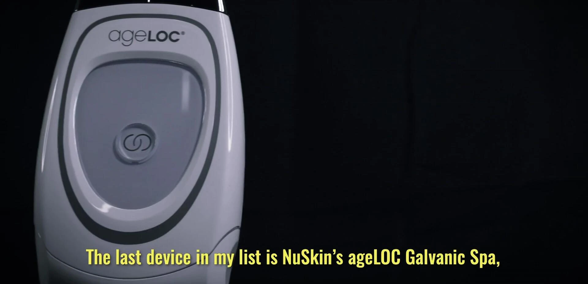 Nu Skin ageLOC Galvanic Spa device