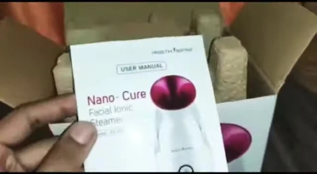User manual showing the device functions