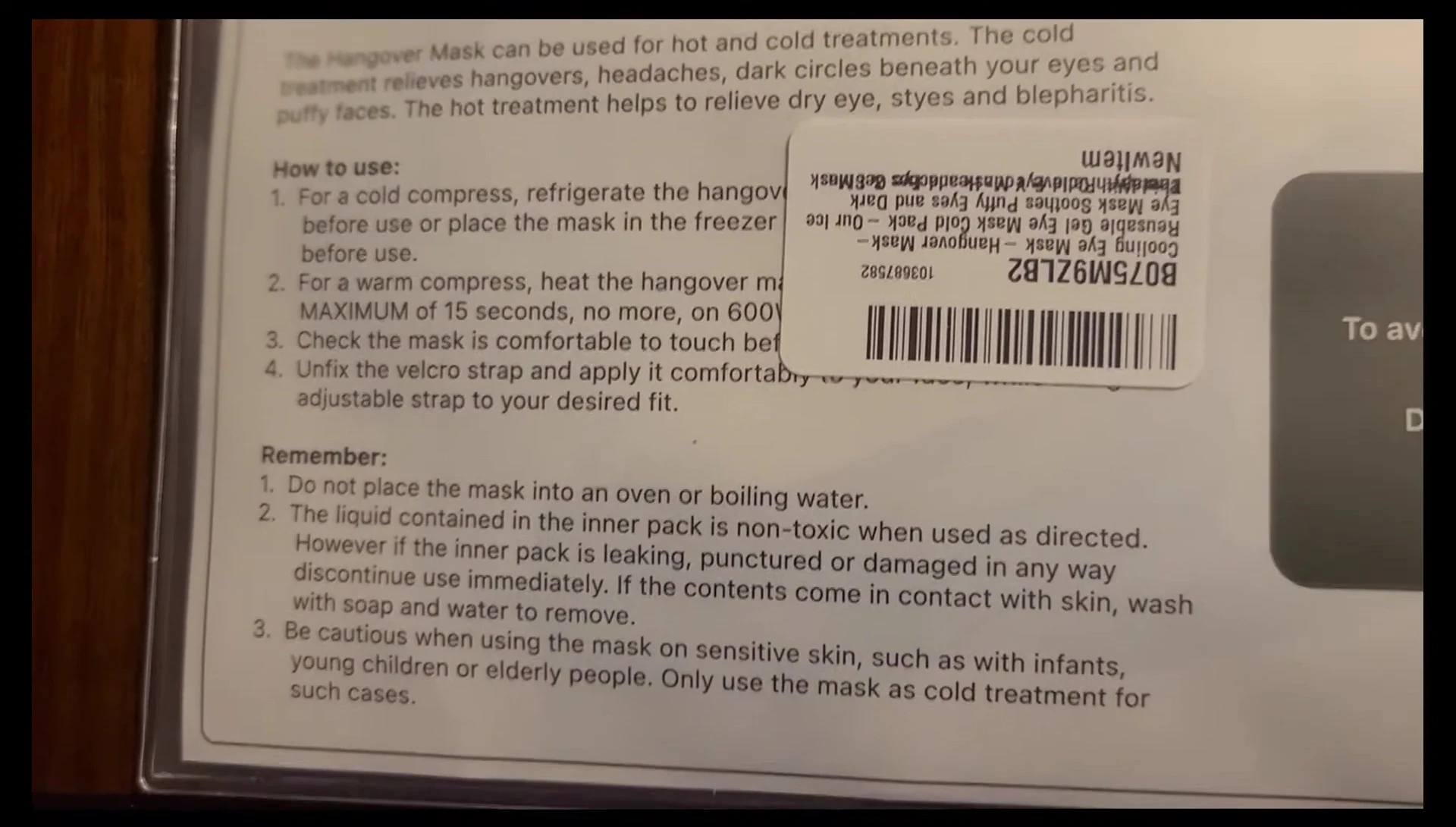 Speaker gives a positive review of the product
