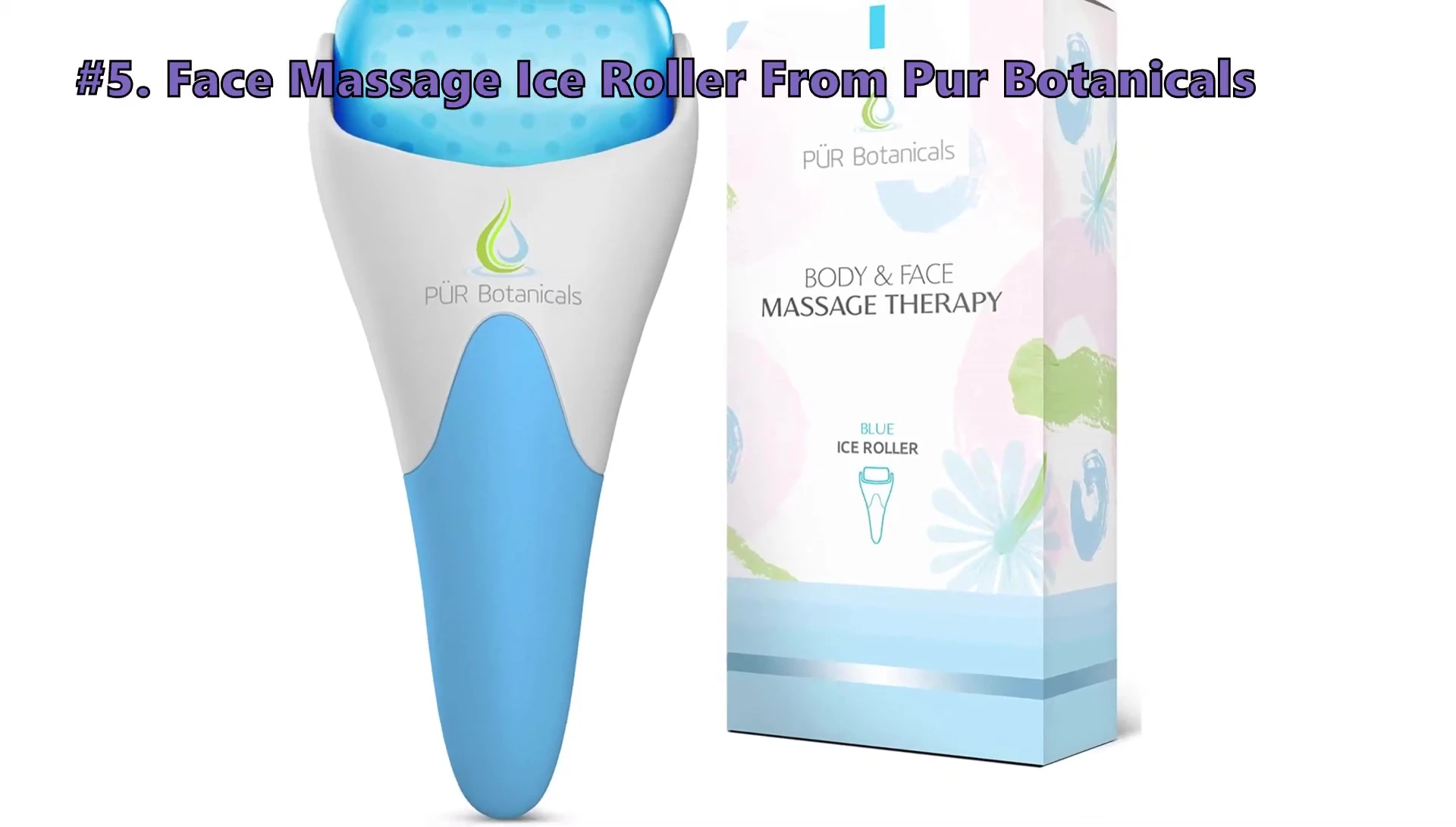 Per Botanicals Face Massage Ice Roller close-up