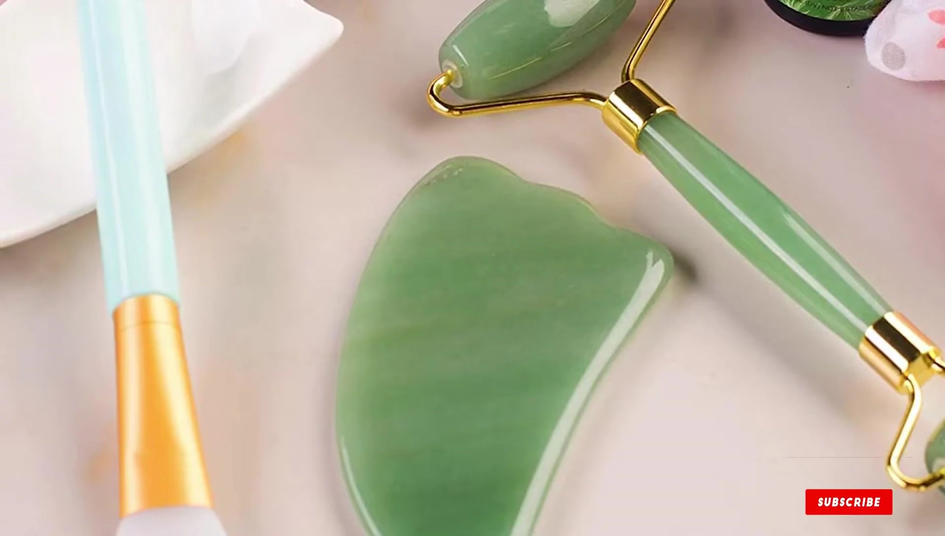 Gua Sha Tool in Use