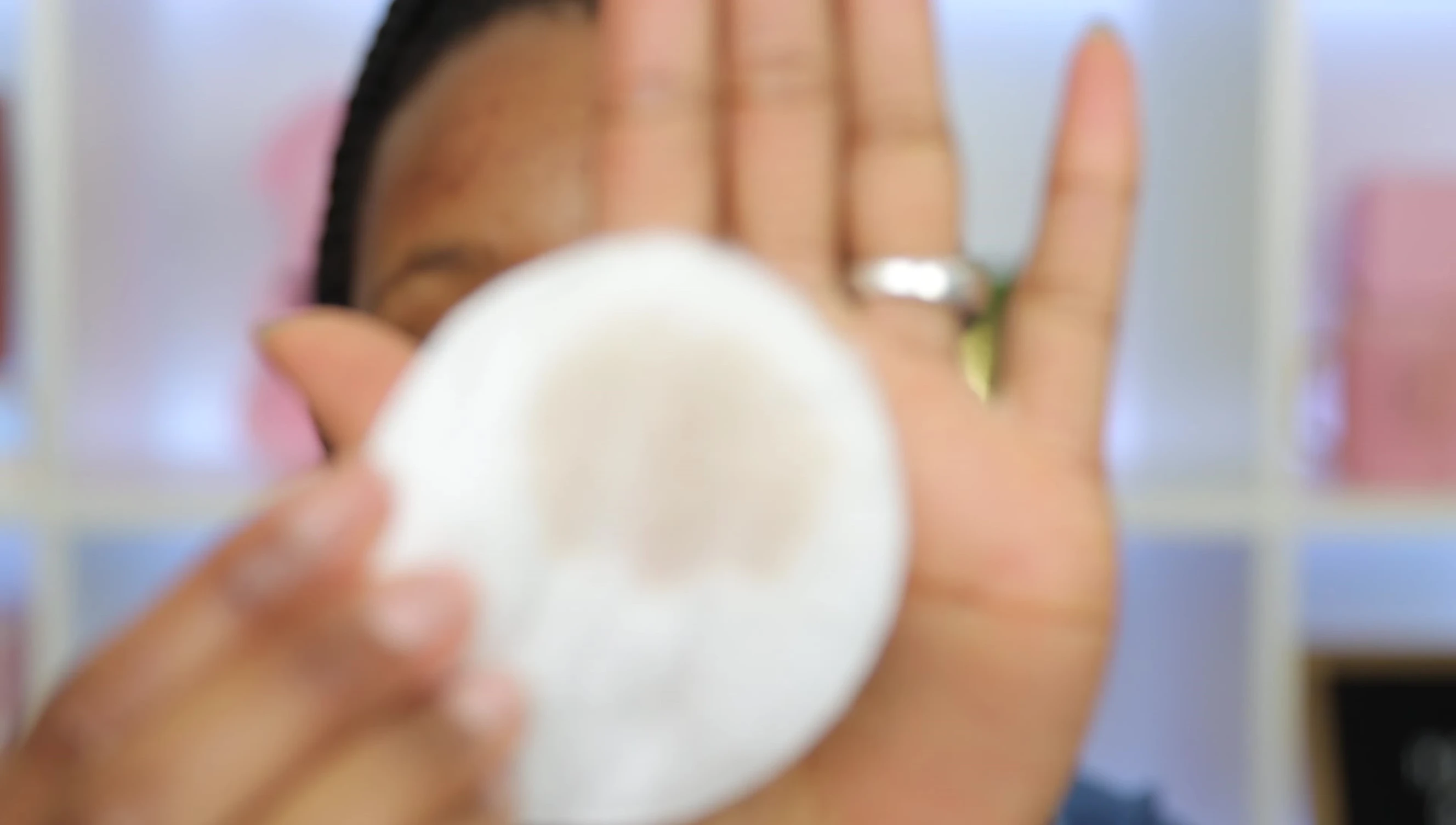 Image showing the dead skin removed after using the Personal Microderm.