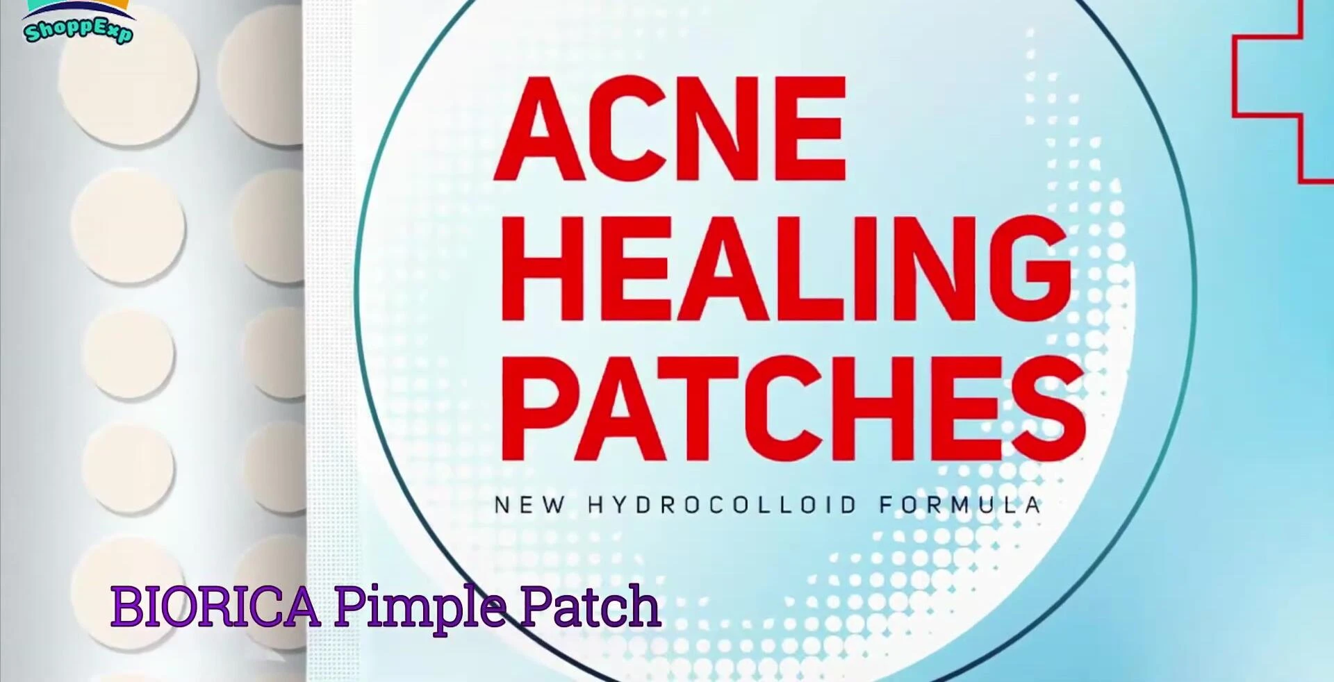 Close-up of Aurica pimple patches
