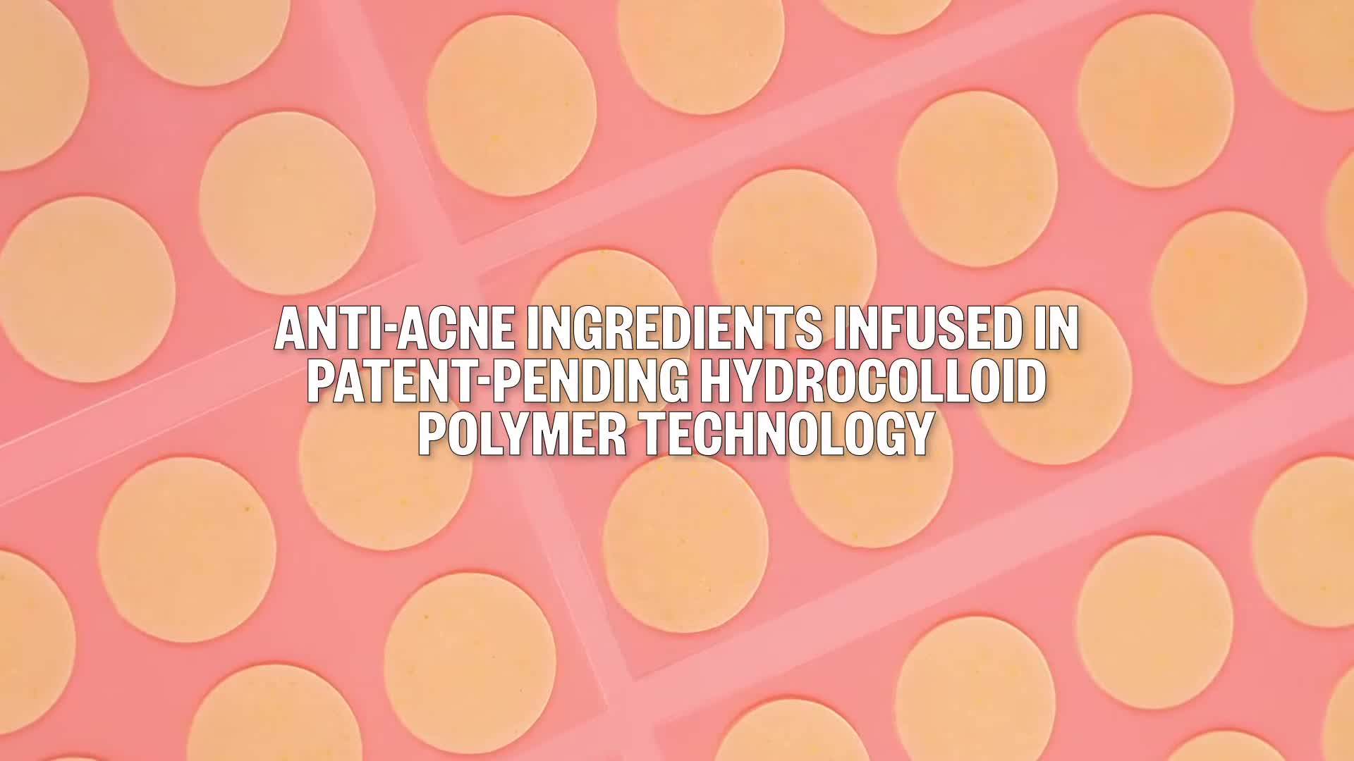 Image highlighting the hydrocolloid polymer technology