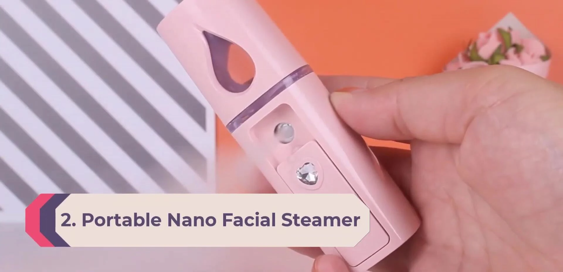 Portable Nano Facial Steamer