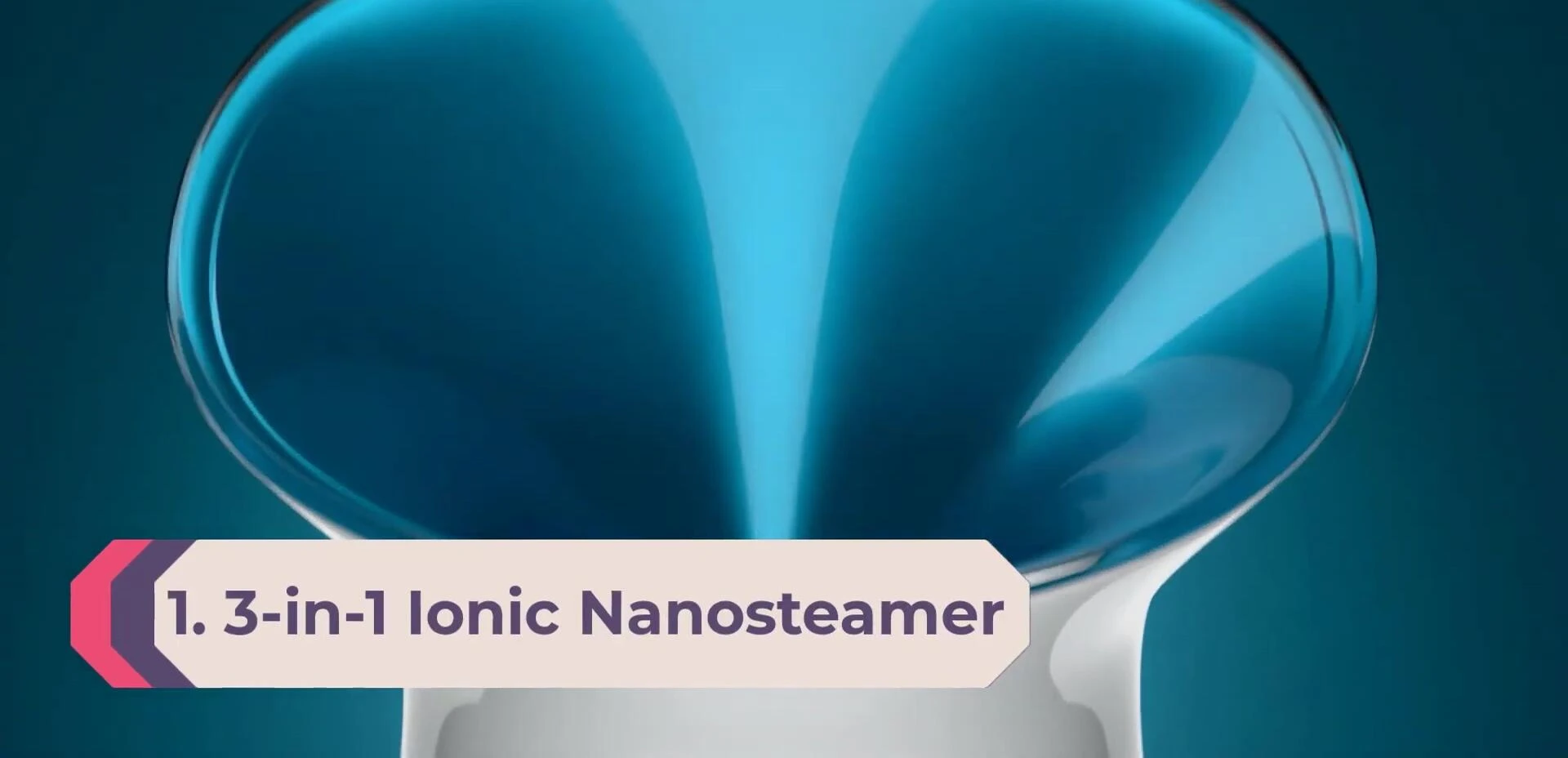 Three-in-One Ionic Nano Steamer