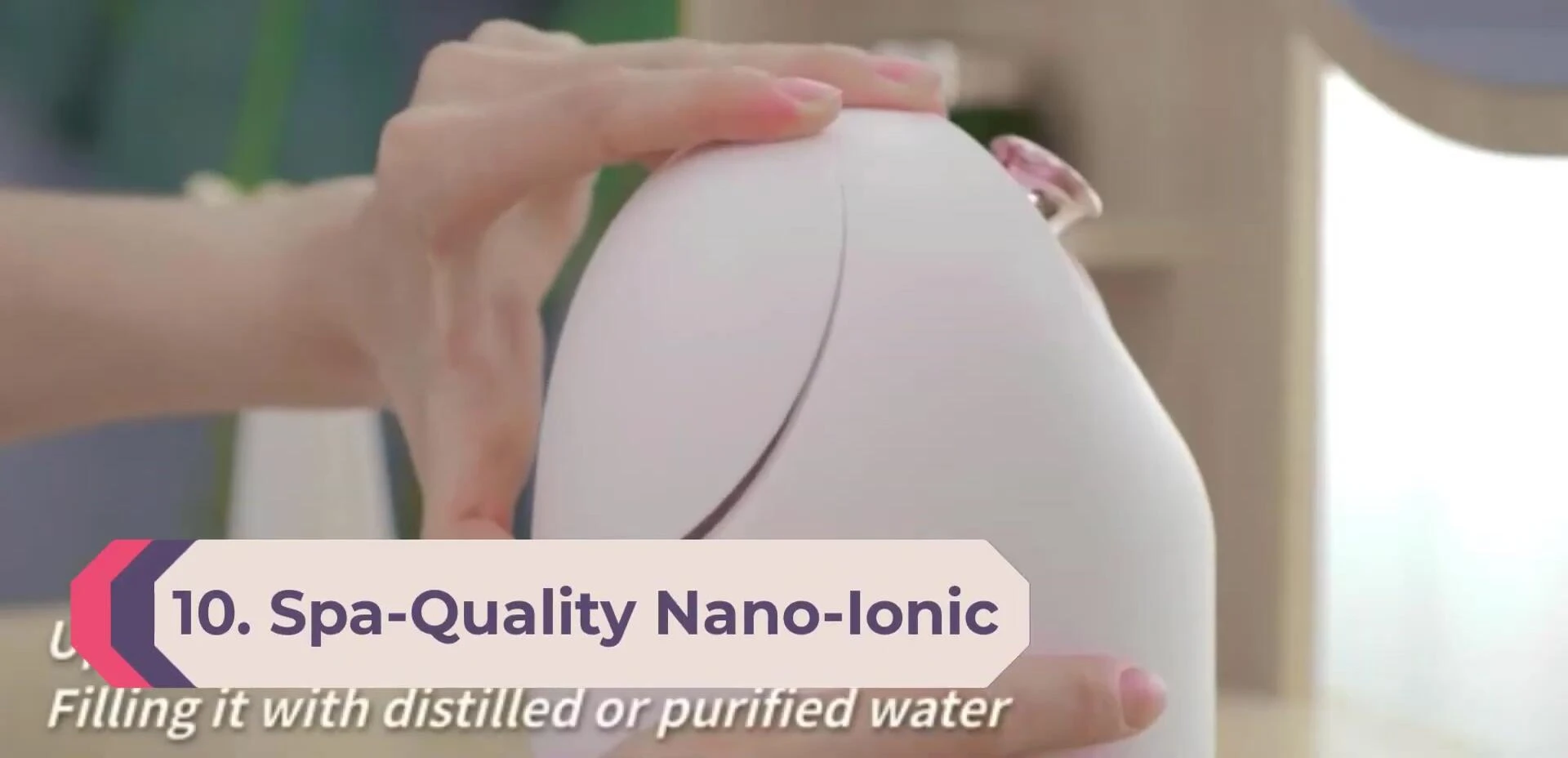Panasonic Spa Quality Nano Ionic Facial Steamer