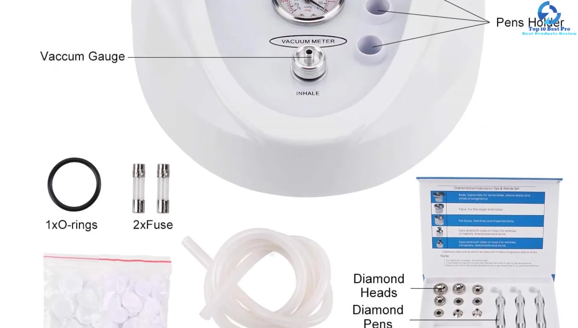 Multiple diamond tips for various applications