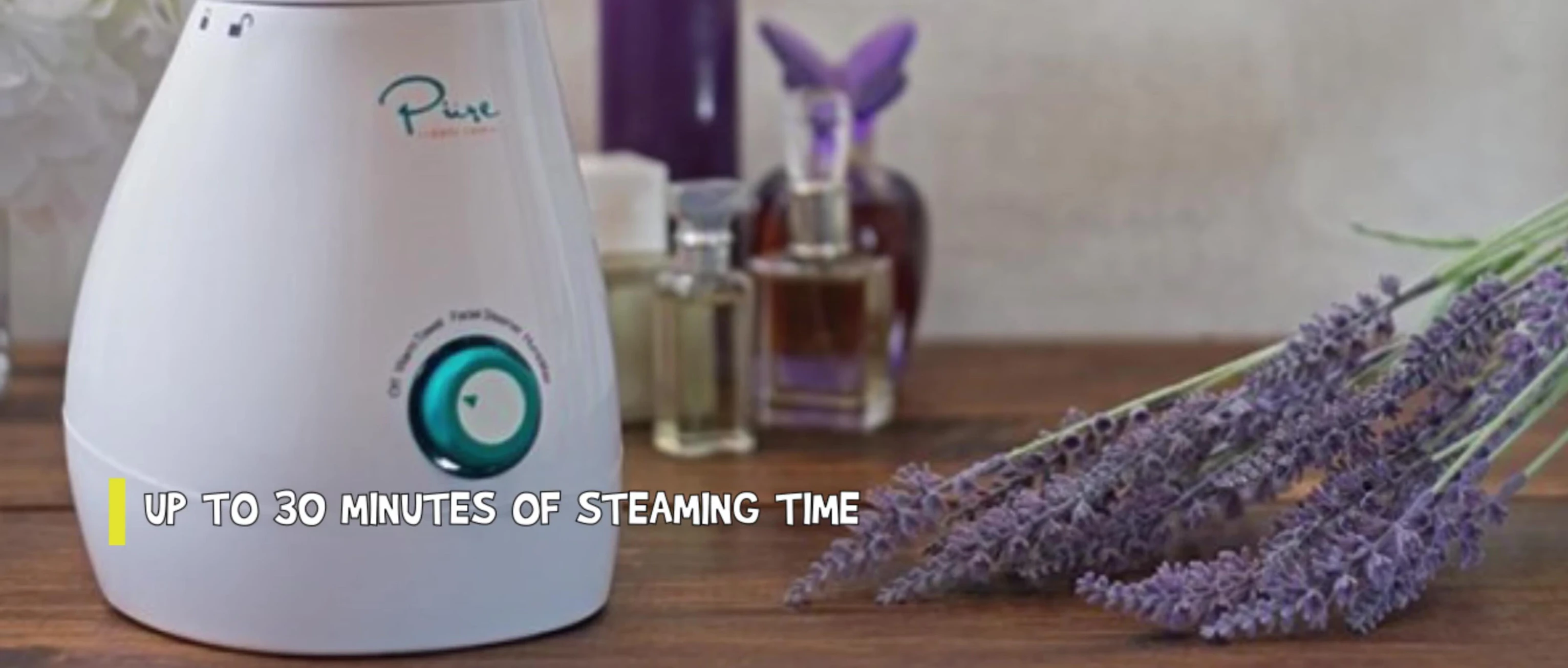 Image showing the towel warming feature of the Fatova steamer.