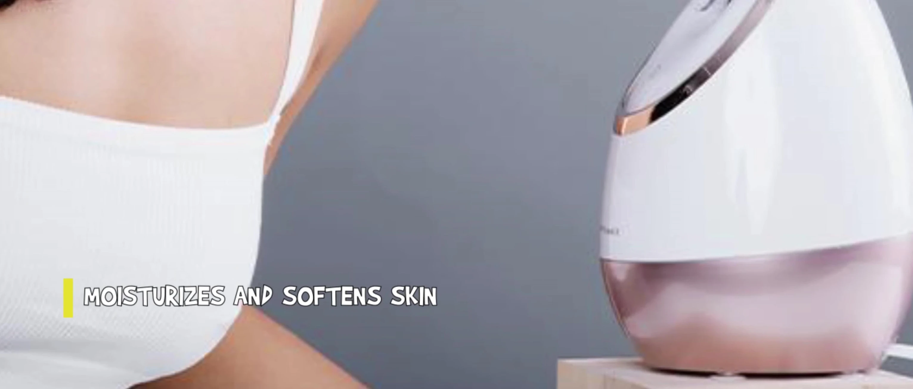 Image highlighting the essential oil addition feature.