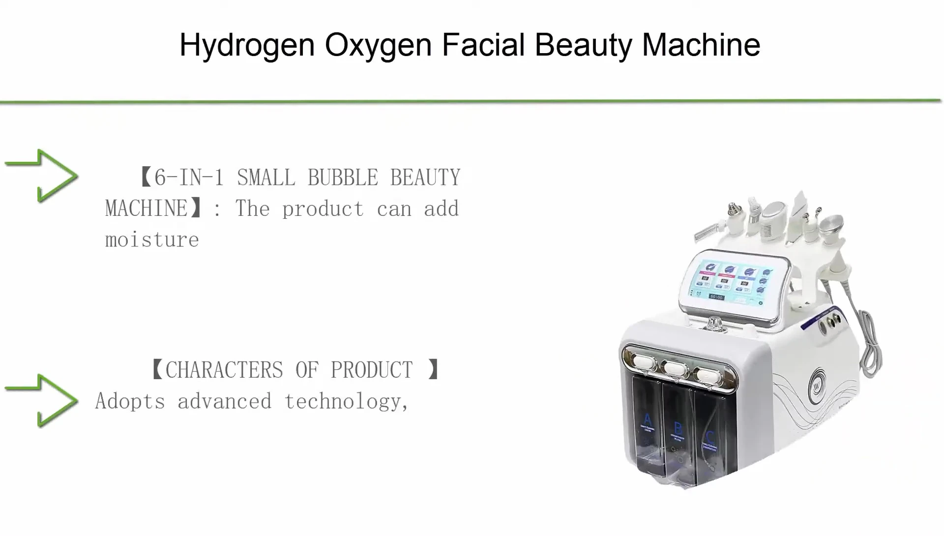 Hydrogen Oxygen machine close-up