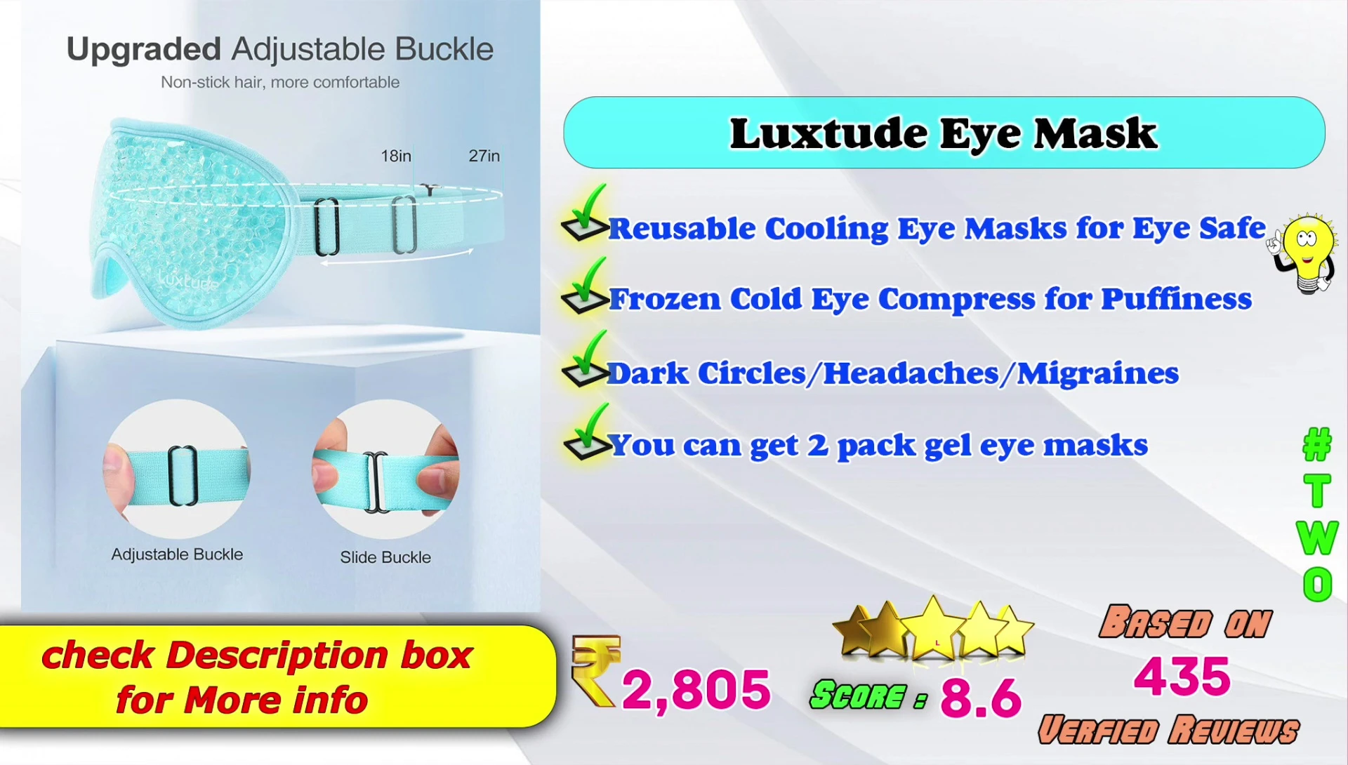 Price information for the two-pack