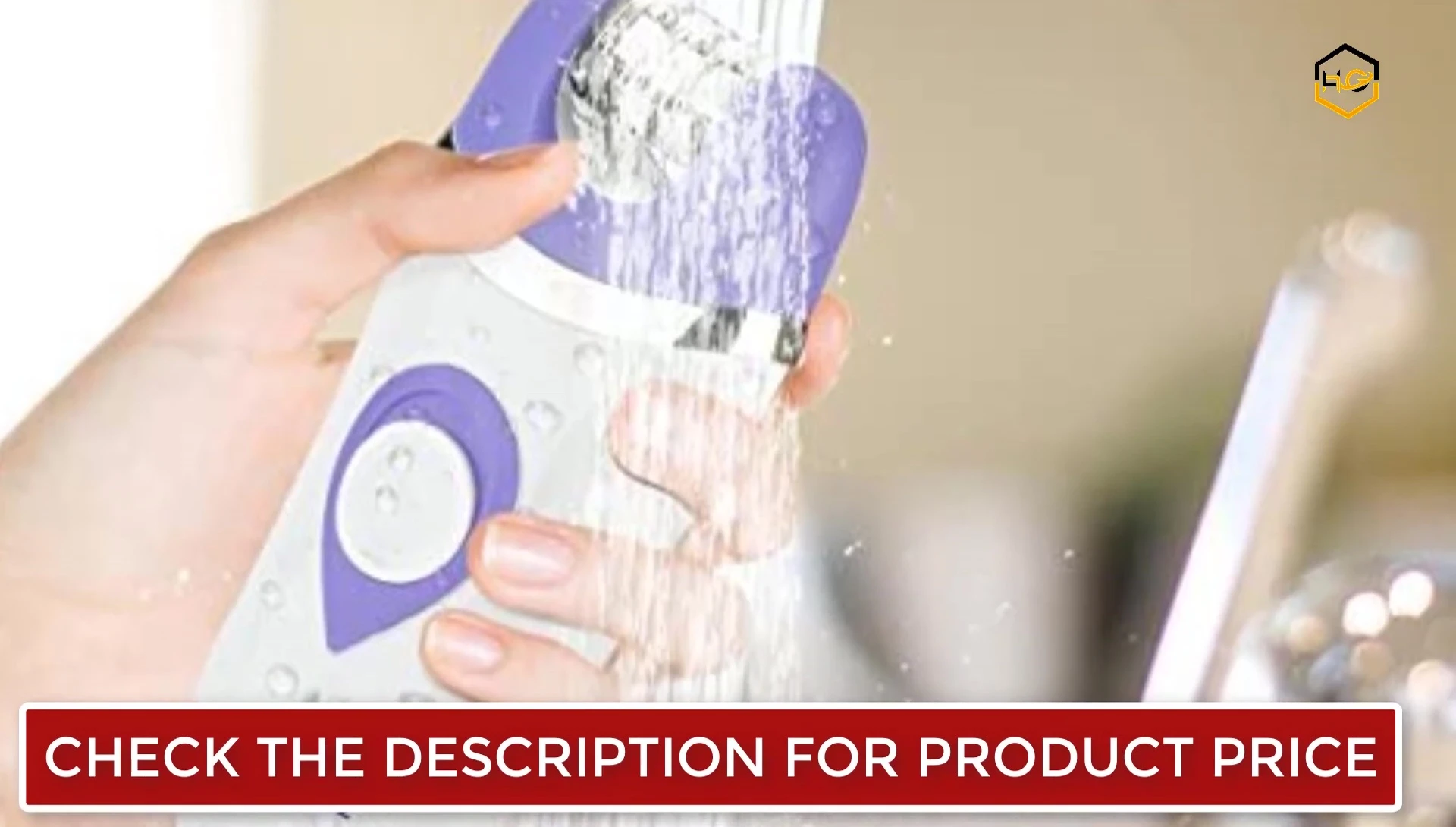 Close-up of facial cleansing brush