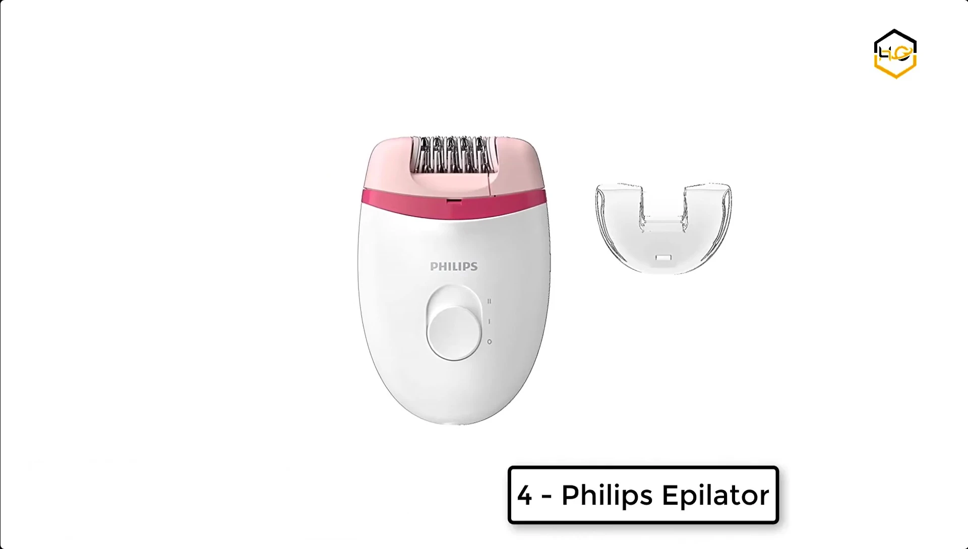 Philips Satinelle epilator shown