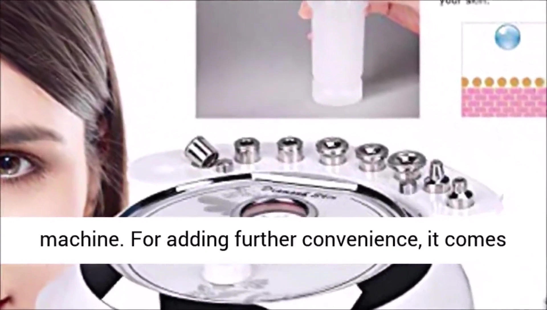 Image showcasing the vacuum hose and its maneuverability