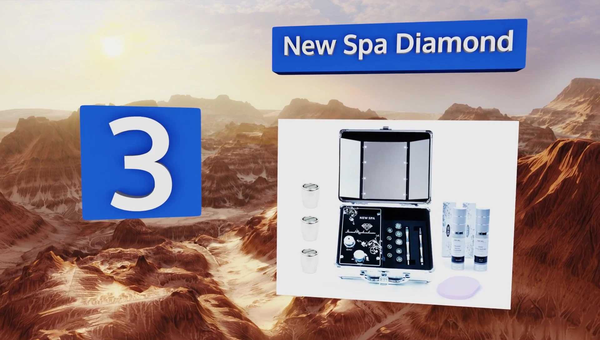 New Spark Diamond device and carrying case