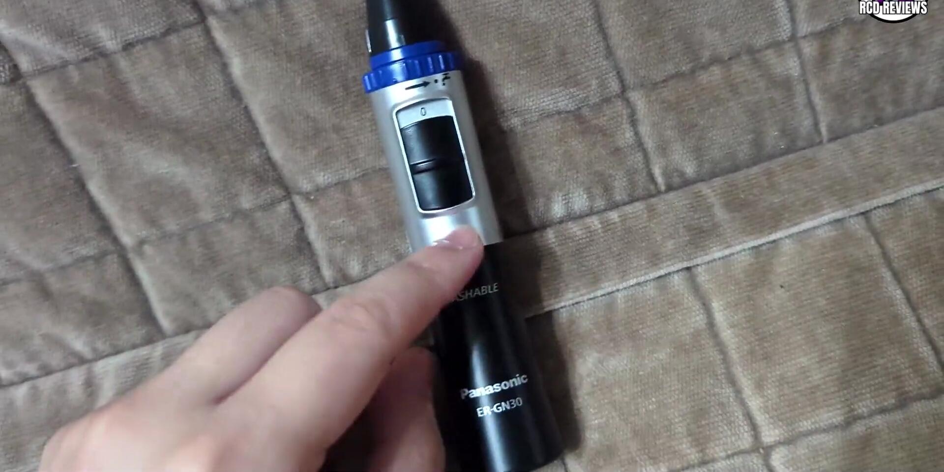 Demonstration of removing the top of the trimmer.