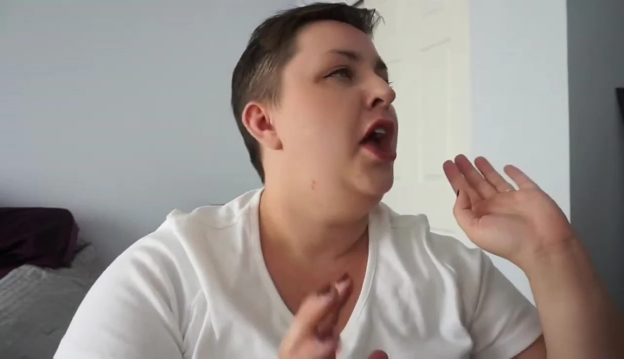 Brianna discussing laser hair removal as an option