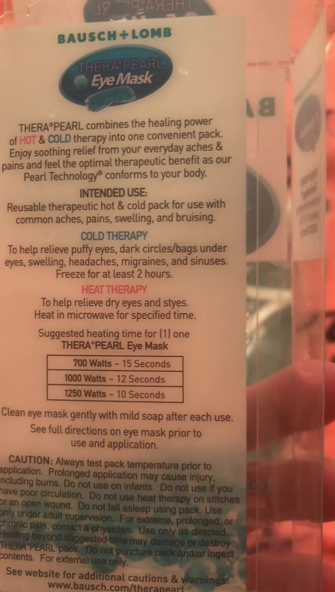 Image illustrating the dual hot and cold therapy capabilities.