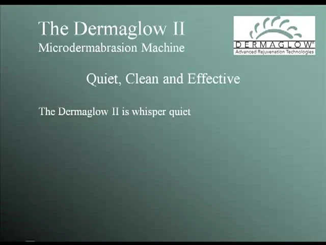 Close-up of the Derm Vortex Crystal dispensing system