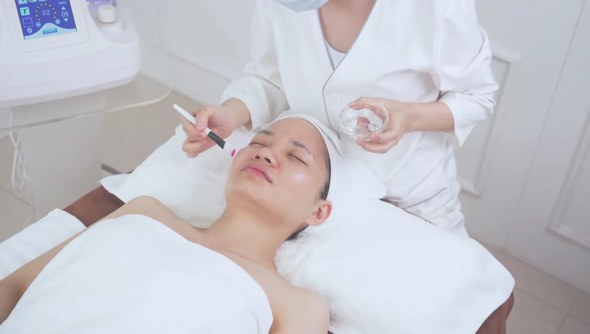 Ultrasound nutrient input with hyaluronic acid