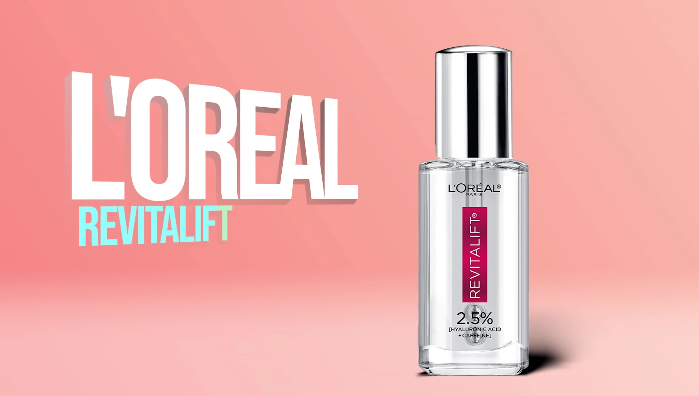 Image of L'Oreal Revitalift eye cream with caffeine.