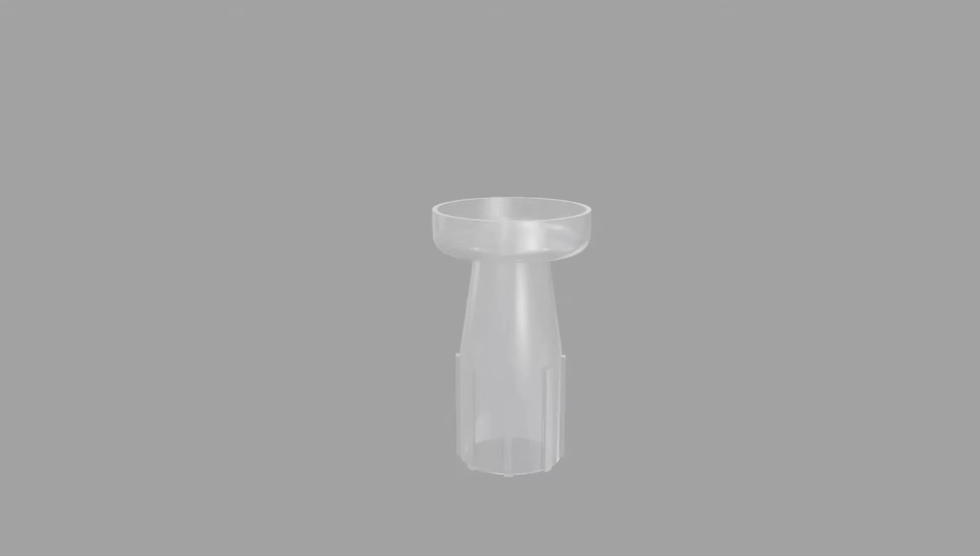 Close-up of the infusion tip